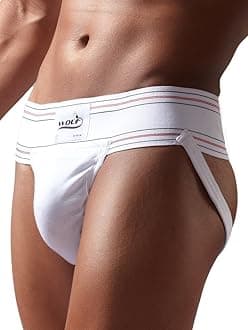 omtex Athletic Wolf Stretchable Supporter Jockstraps with Cup Pocket, Ideal for Workout and Sports Quick Dry Moisture Wicking Underwear