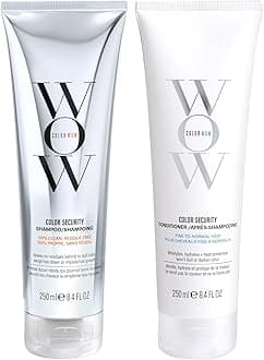 Color Security Shampoo and Conditioner Duo – Sulphate-Free, Lightweight Cleanse + Hydration for Fine to Normal Hair - No Residue, Vegan, Cruelty-Free, 2 x 250ml