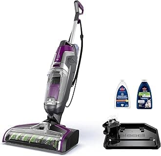 - Crosswave Pet Pro All in One Wet Dry Vacuum Cleaner and Mop for Hard Floors and Area Rugs, Purple, 2306A