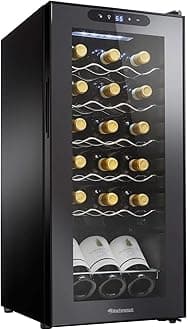 18-Bottle Single Zone Compressor Wine Cooler