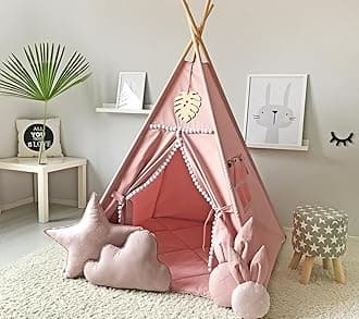 Pink fur ball tent