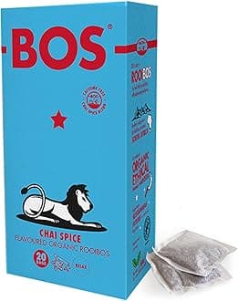 BOS Chai Flavoured Organic Rooibos Carton, 50 g, 20 Teabags (Pack of 1)