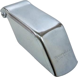 CHAMPS Manual Ice Shaver - Raspador De Hielo Para Raspados - Mexican Ice Maker - Handheld Ice Scraper - Tinned Ice Shaver Stainless Steel Blade for Shaved Granita - One Size, Silver - Cocina Mexicana