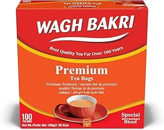 Premium Tea Bags, 100 Tea Bags of Special International Blend, 200grams