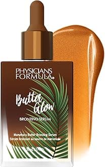Physicians Formula Butter Glow Bronzing Serum, Nourishing Skincare Bronzing Drops for Radiant Sunkissed Complexion, Enriched with a Blend of Murumuru, Cupuaçu and Tucuma Butters, Sunkissed Glow