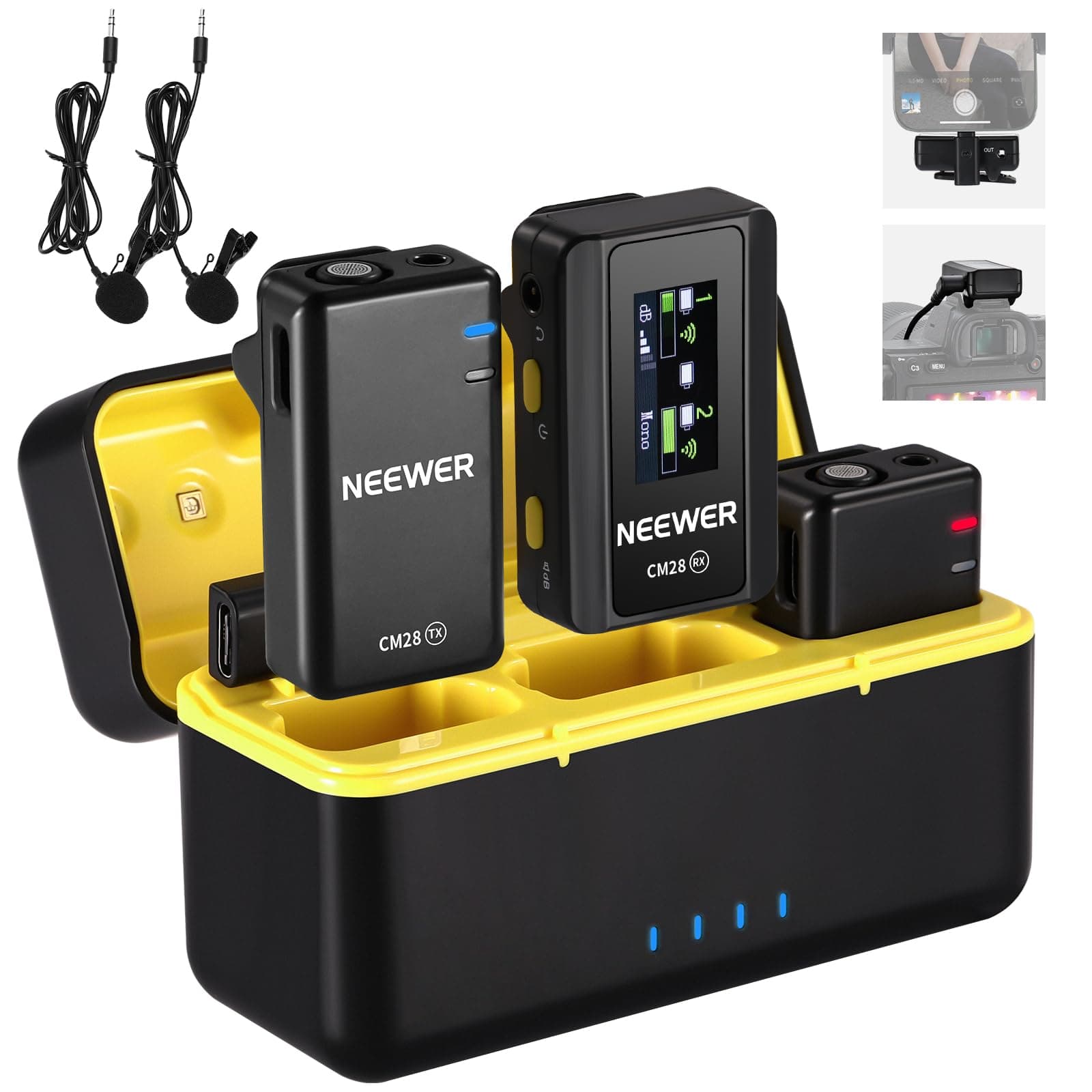 CM28 Wireless Lavalier Microphone System