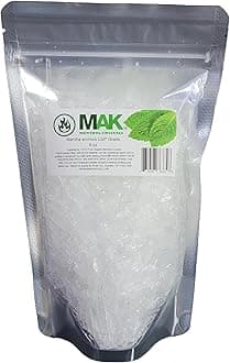 Menthol Crystals 100% Pure Organic Natural Spa Quality in 8OZ Resealable Bag