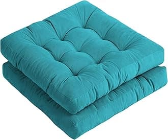 Outdoor Cushions Square Floor Pillow Thicken Tufted Seat Pad Large Floor Cushion for Yoga Meditation Living Room