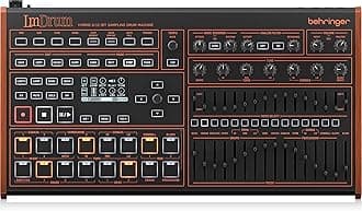 Behringer LM DRUM Classic Hybrid Sampling Drum Machine with 109 Drum Sounds, 64-Step Sequencer, Sample Recording, Wave Designer, Dual-Mode Filter, and Powerful Sound Design Features