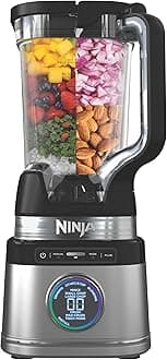 TB201 Detect Power Blender Pro, BlendSense Technology, for Smoothies, Smoothies, and More, 1800 Max Watts, 70 oz Jug, Blender, Black