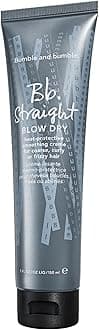 Straight Blow Dry Heat Protective Styling Cream | Anti Frizz| Curly, Wavy, Straight, 150 ml