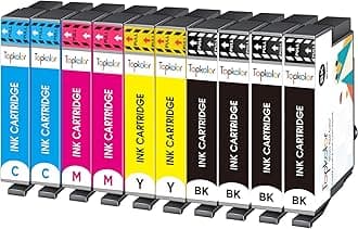 Replacement for 604XL Ink Cartridges 10 Pack, Compatible with Epson Expression Home XP-2200 XP-2205 XP-3200 XP-3205 XP-4200 XP-4205 Workforce WF-2910 WF-2930 WF-2935 WF-2950 Printers