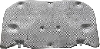 Fit for Toyota Land Cruiser J100 J200 2008-2020 Car Heat Sound Insulation Cotton Front Hood Engine Mat Cover Noise Deadener Car Hood Engine(for J200 16-20 B)