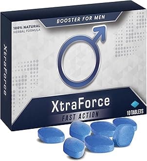 XtraForce | Fast Action | 10 Tablets | Ginseng | Manufactured in The UK