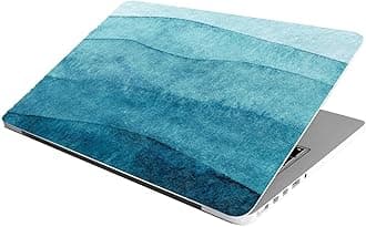 Laptop Skin Stickers HD Quality Sticker for Laptops Upto 15.6" Compatible with Apple/Dell/HP/Lenovo/Acer/Asus/Sony (Dustproof|Waterproof|Scratchproof|Reusable)-BL WAVE3