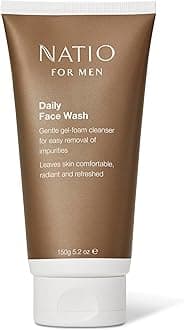 Australia For Men Daily Face Wash, 5.2 ounce - Facial Cleanser - Lemon, Bergamot, Lavender-Face Wash for Men-Face Cleanser for All Skin Types