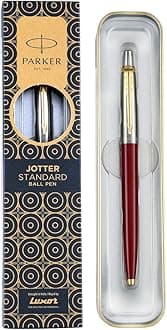 PARKER - Moments Jotter Standard Gold Trim Ball Pen