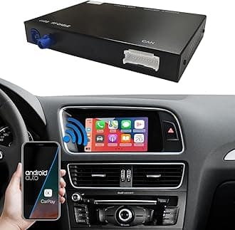 Road Top Wireless Carplay Android Auto Module Receiver Box for Audi S4 S5 A4 ...