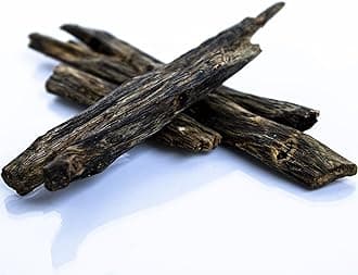 Chinese Kyara Agarwood Incense (Qinan Oud Incense) - Premium Natural Agarwood for Home Fragrance & Luxury Gifts | Multiple (30g Experience Pack - Upper Medium Grade - Long Strips)