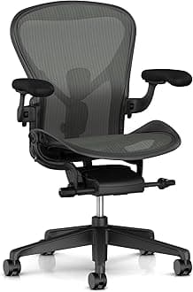 Herman Miller Aeron Ergonomic Chair - Size A, Graphite