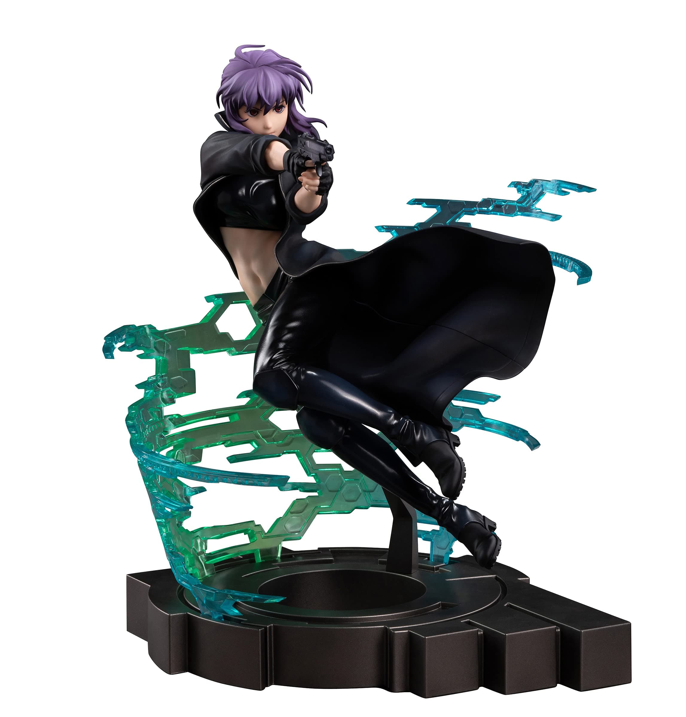 Emon Toys Ghost in The Shell: Stand Alone Complex 2nd GIG: Motoko Kusanagi 1:7 Scale PVC Figure, Multicolor