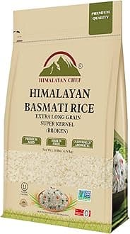 Basmati Rice, Broken Rice Organic - 10 lbs