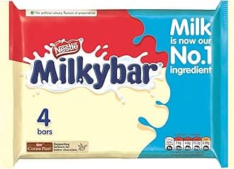 Original Milky Bar White Chocolate Pack imported from the UK, England Milkybar White Chocolate Pack British White Chocolate