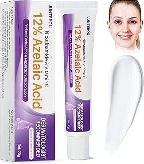 Azelaic Acid Serum with 12% Acido Azelaico-Relieve Acne, Blackhead & Redness, Azelaic Acid for Face-Balance Skin Tone & Cleanse Pores, Premium Skin Care, 20g