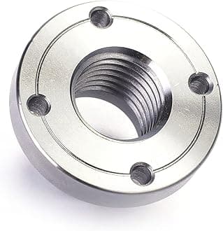 2" Wood Lathe Steel Faceplate Chucks, 1”-8TPI Thread Woodworking Accessories Tools