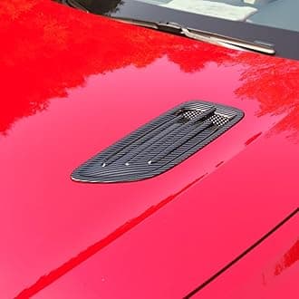 YOUTOOCAR 2PCS Hood Vent Trim Covers Compatible with Kia Stinger 2018-2023 Ac...