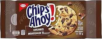 Christie Chips Ahoy! Chunks Chocolate-Chip - Cookies, 251g/8.9 oz. (Imported from Canada)