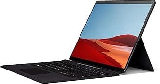 Microsoft Surface Pro X – 13" Touch-Screen –SQ1-16GB Memory - 512GB Solid State Drive – WiFi + 4G LTE – Matte Black (MJU-00001) (Renewed)
