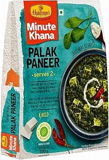 Haldiram's Ready to Eat Product | Convenient & Tasty Indian Snacks | Instant Meals & Delights | Perfect for Busy Lifestyles, Travel & Gifting (Palak Paneer 300 Gm Pack Of 2)