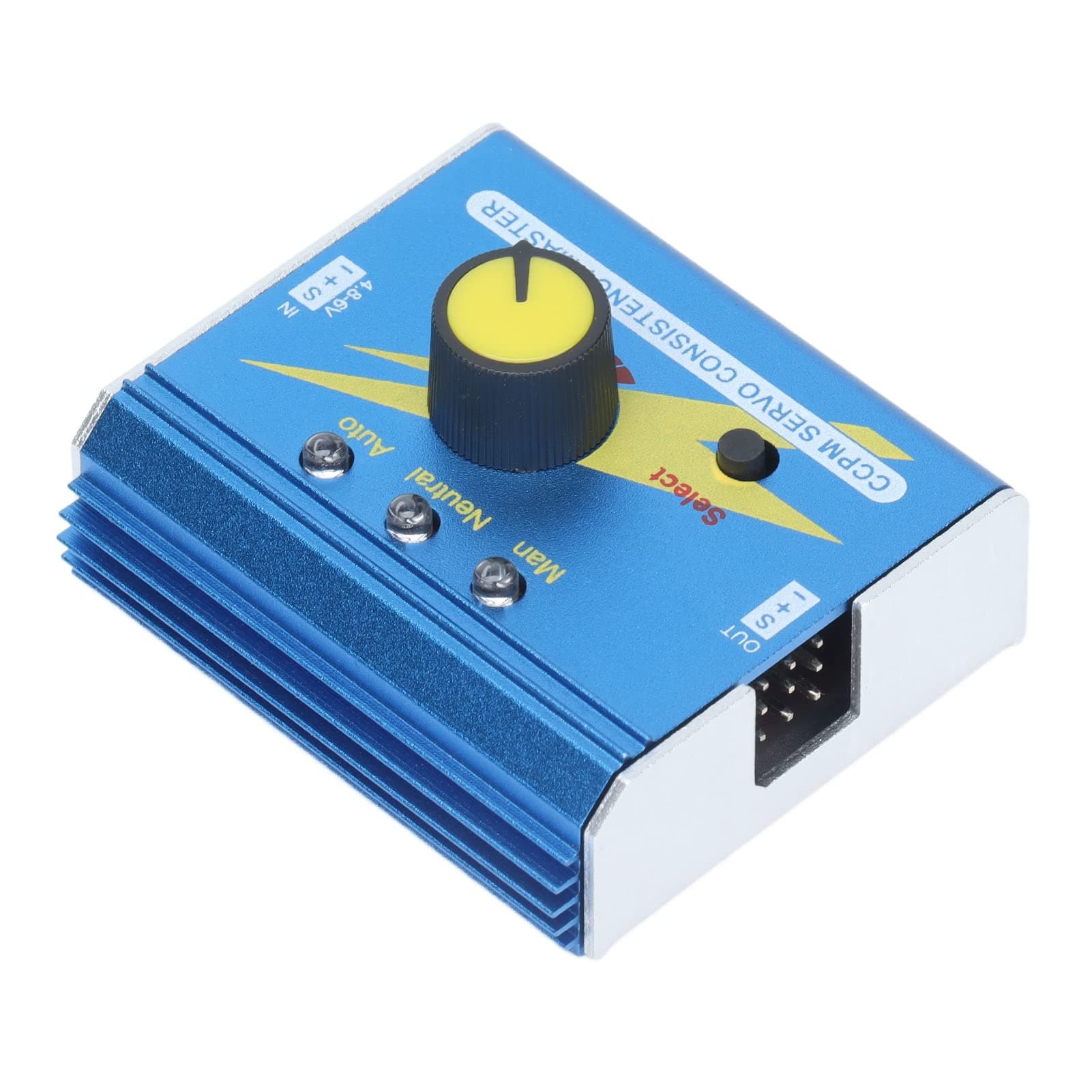 Speed Controller Checker, 3 Modes DC42-6.0V Input Easy Adjustment Motor Servo Tester 50-330Hz for RC Car Boat for Helicopter