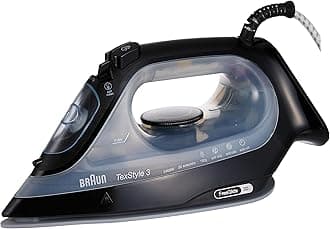 Braun TeXStyle Steam Iron, Black, Si 3055 Bk."Min 1 year manufacturer warranty"