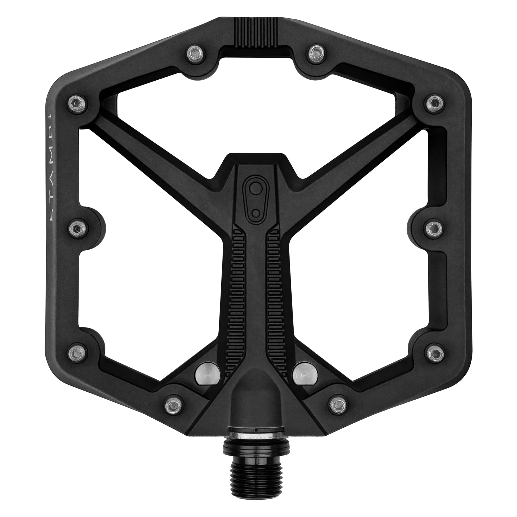 Stamp Flat MTB Pedals - Size-Specific, Lightweight, Versatile, Durable Bike Pedals