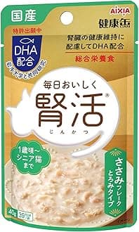 Health Can, Pouch, Kidney Activity, Scissors Flake, Thicken Type, 1.4 oz (40 g) x 12 Pieces Set, Made in Japan, Total Nutrition Food