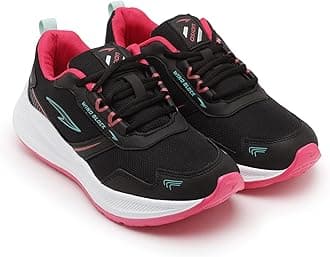 Women's Cute Running Shoes,Walking Shoes (Black,Pink, numeric_5)