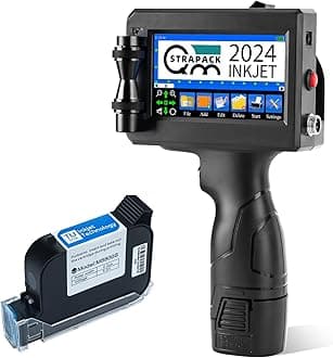 0.08-0.5 inch printing height Z10 handheld inkjet printer gun with original quick dry ink for QRCode text/barcode/batch number,