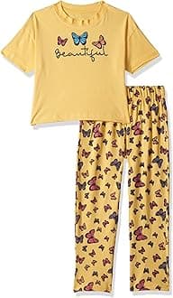 T2FCotton Girls Pajama Set