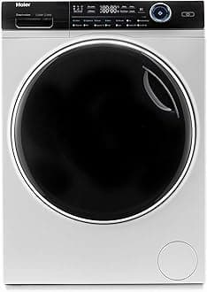 Haier HWD100-B14979 Freestanding Washer Dryer, Direct Motion and LED Display, 1400RPM 10kg/6kg Load, White