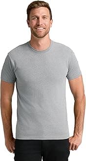 True Classic mens Short Sleeve Classic Crew T-Shirt (pack of 6)