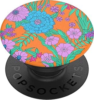 PopSocketsPopGrip - Expanding Stand and Grip with a Swappable Top for Smartphones and Tablets - Laurel Canyon, Water proof