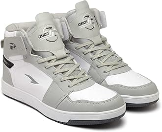 ASIAN Carnival-13 High Top Casual Chunky Fashion Sneakers, Dancing Shoes Basketball Shoes with Rubber Outsole for Boys