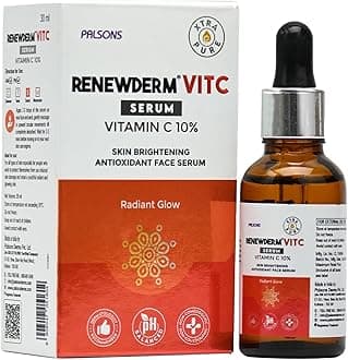 Vit C Serum Skin Brightening Antioxidant with Vitamin C 10% | Reduces Dark Spots I For Glowing Skin | With Vitamin-C, Aloe Vera & Mulberry Extract, 30ml
