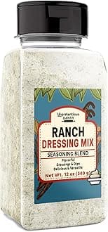 Unpretentious Ranch Dressing Mix, 12 oz, Dips & Dressings, Powder Mix, Seasoning Blend