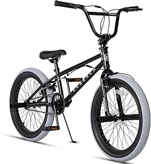 Freestyle BMX Bike, 18 20 Inch Kids Bicycle for 5-13 Years Old Kids and Beginner Level Rider, Multiple Colors
