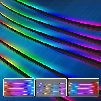 Dreamcolor Interior Car Lights Strips 29-inch of Neon Light Kits
