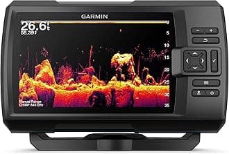 Garmin Striker Vivid 7cv, U.S. with GT20-TM Transducer - Easy-to-Use 7-inch Color Fishfinder and Sonar Transducer, Vivid Scanning Sonar Color Palettes (010-02552-00)