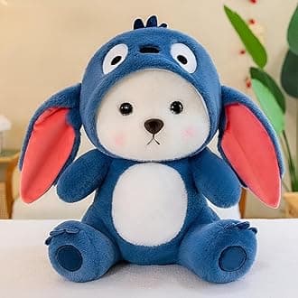 Bateu Cute Teddy Stuffed Animals Plush Toys | Soft Toys for Kids Girls Teddy Bears Plush Toys for Children and Adults (Navy) 25cm